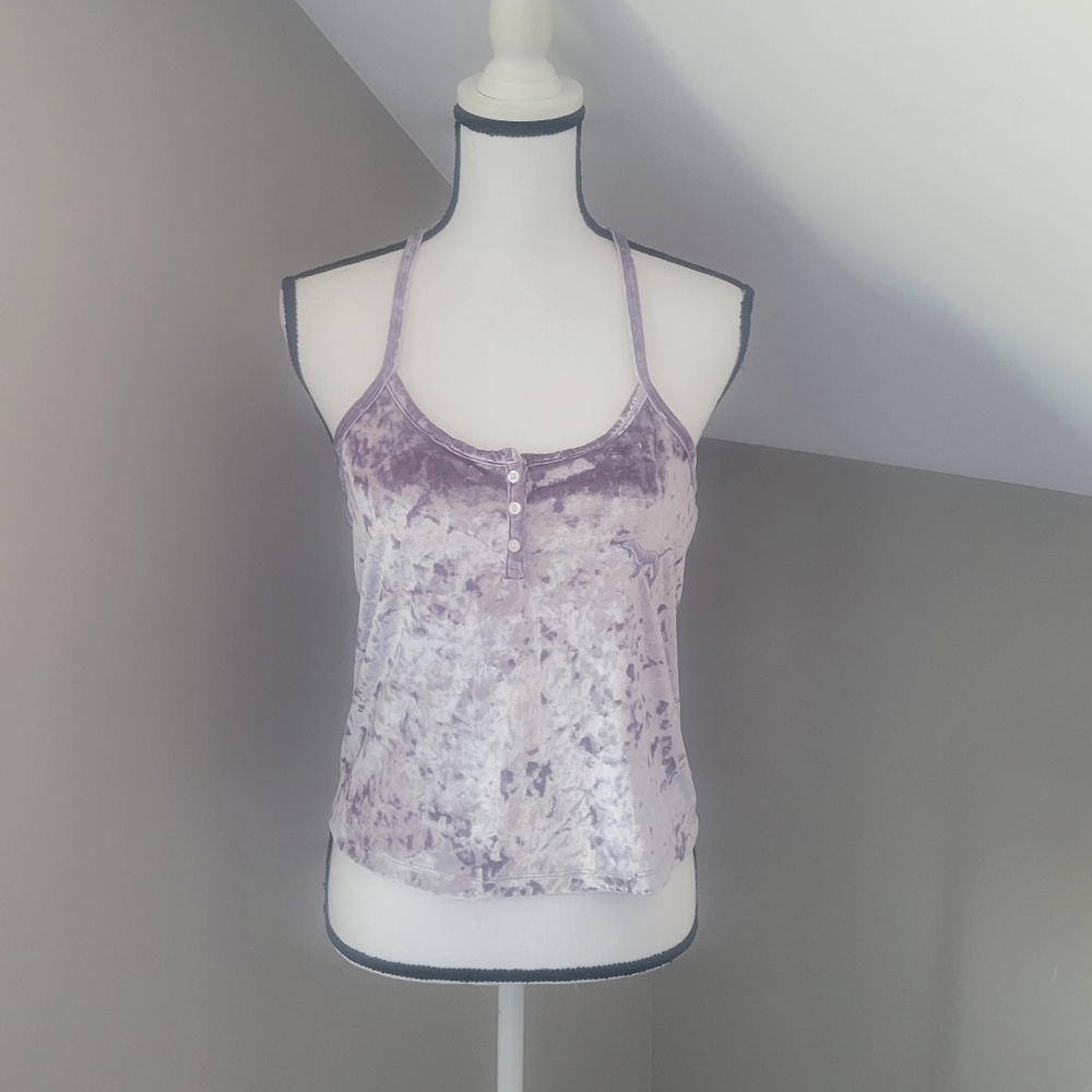 Pink Victoria's Secret Velvet Tank Top